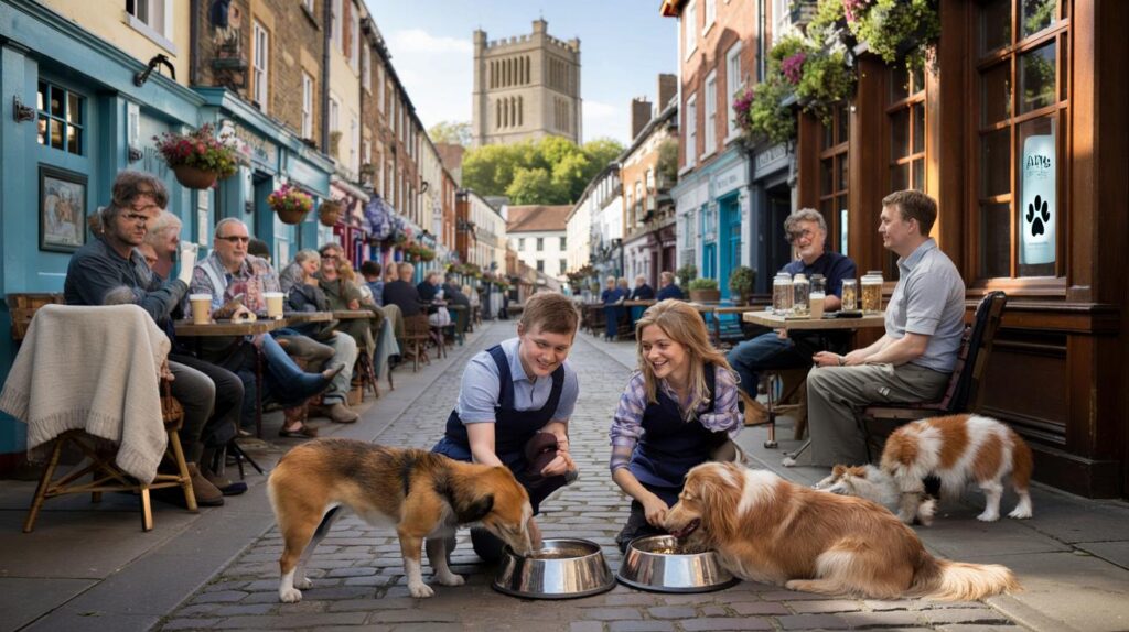 UK’s most dog-friendly town revealed: will you try Bury St Edmunds’ 100 pubs and cafes?