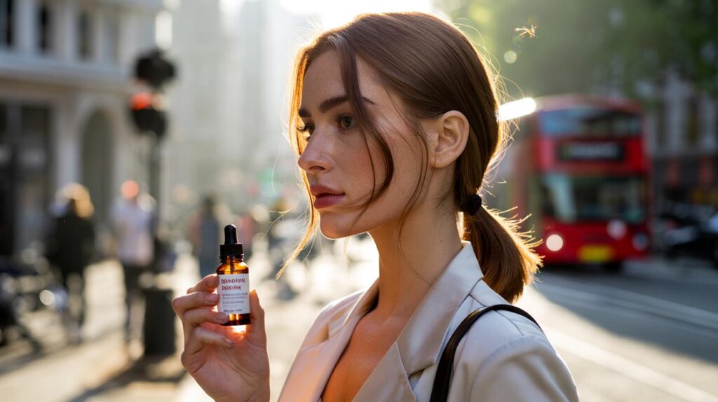 Use rosehip oil to protect your hair from pollution and give it a natural shine