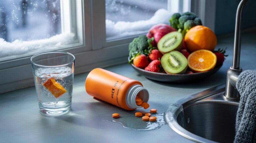 Vitamin c this winter : are you wasting £15 on 1000 mg tablets? experts reveal when they help