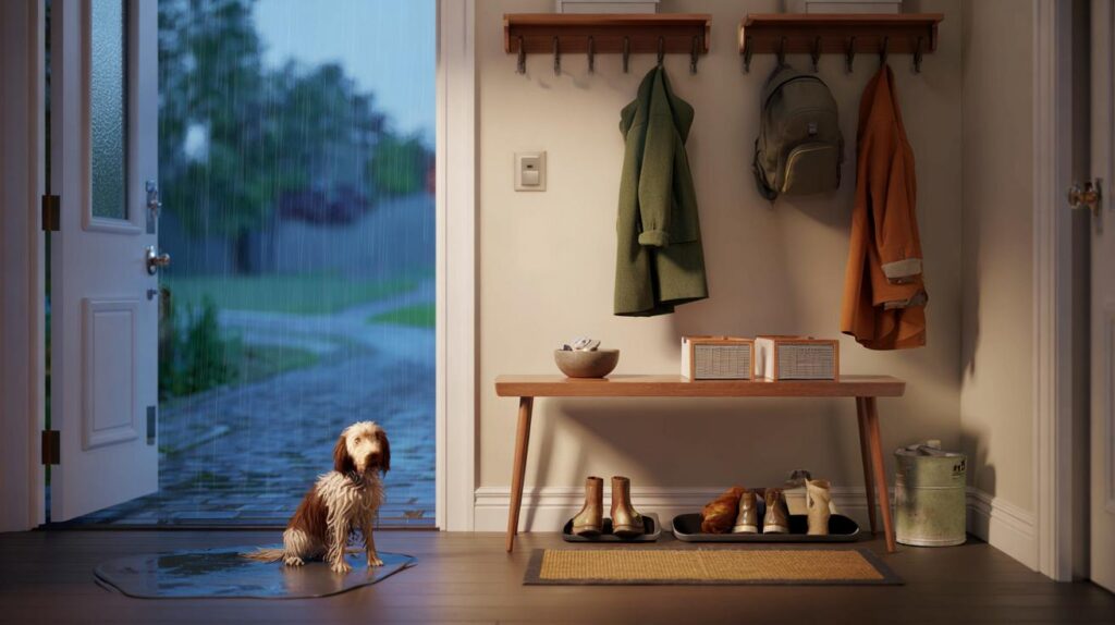 Why a tidy entryway keeps bad energy away this season