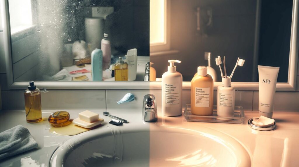 Why decluttering your bathroom shelf can unexpectedly boost your mental clarity