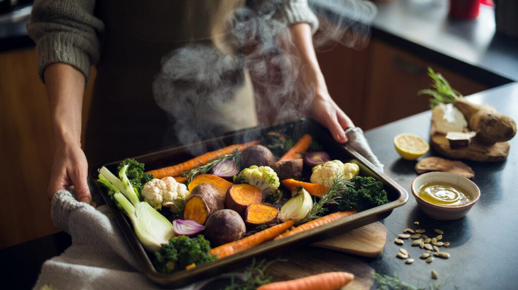 Why roasted vegetables calm the nervous system