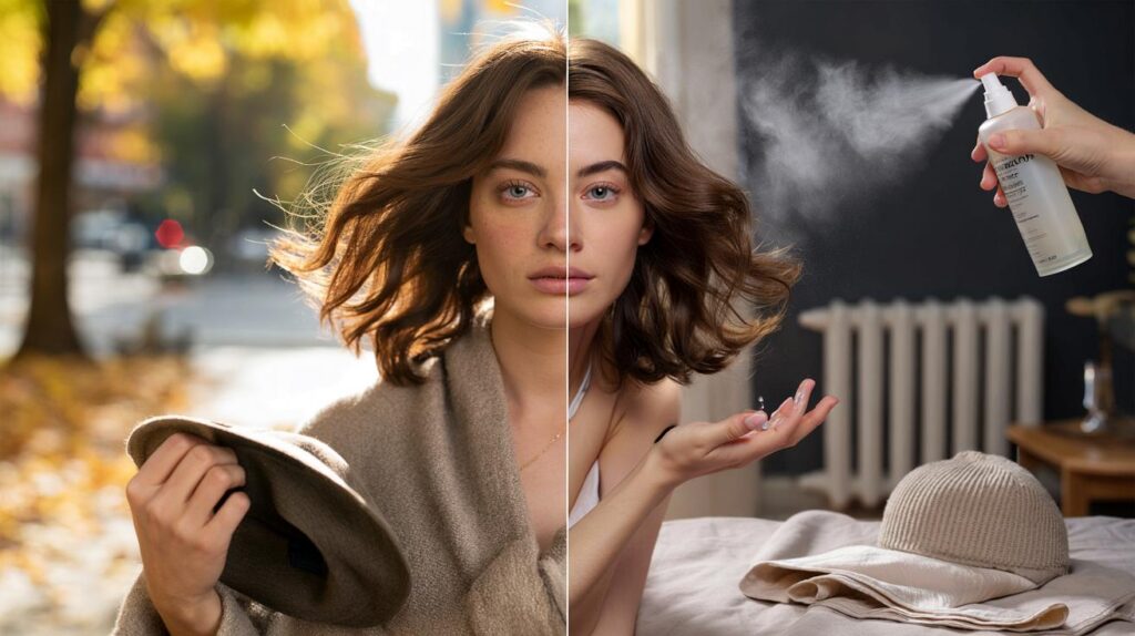 Why your hair gets drier in autumn (and how to fix it)