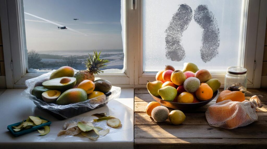 Winter exotics on your plate: could ditching mangoes for 30 days save £22 and 12 kg CO2e?