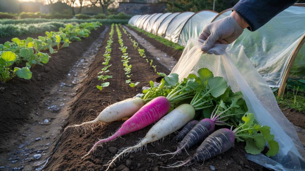 Winter radishes in 30 seconds: three pro moves you can do for sweeter crunch at 2–5°C in beds