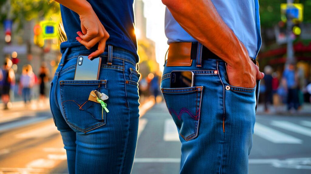 Women’s jeans pockets are 48% shallower than men’s: 40% fit phones, are you one of the unlucky 60%