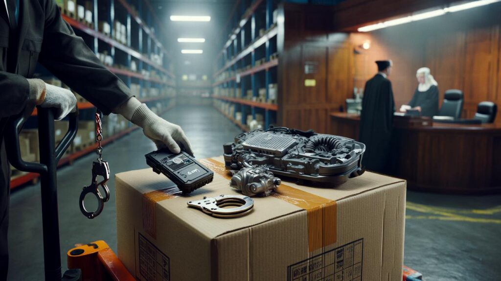 Worker stole £1 million in car parts – here’s what the court decided