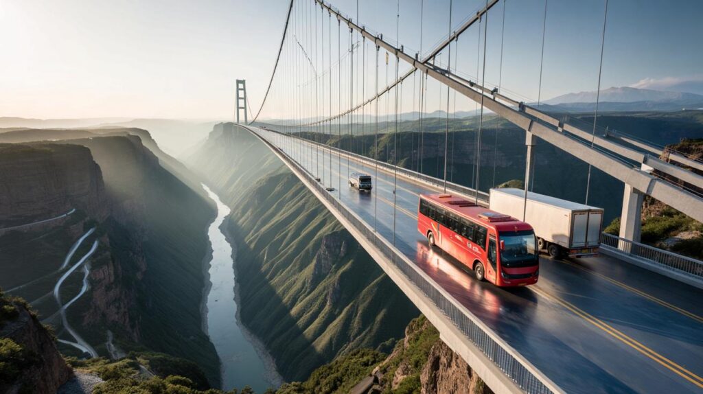 World’s highest bridge now open – slashes journey time from 2 hours to 60 seconds