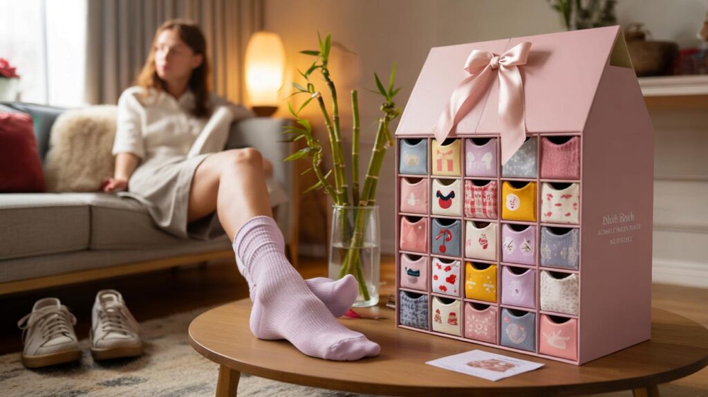 You, 25 pairs and £59.99: will this bamboo Sockshop advent keep your feet happy past 31 December?