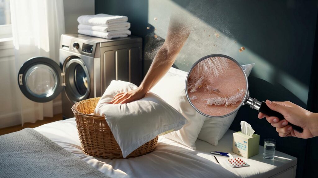 You are washing your bed wrong: change sheets every 7 days at 60°C — or every 48 hours when ill