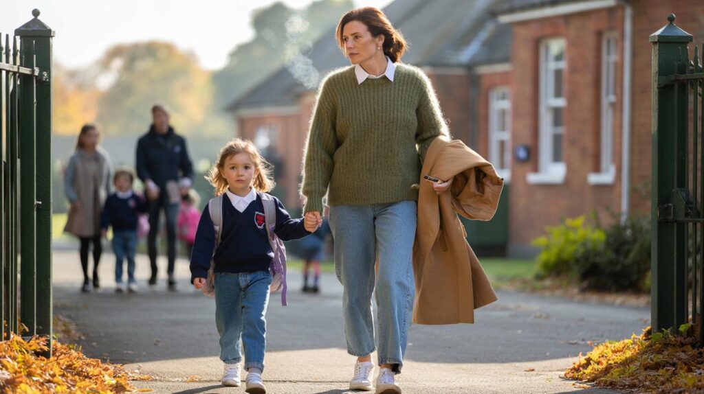 You bought jumpers too soon? why 1 £26 M&S knit in olive green will save 7 chilly school runs