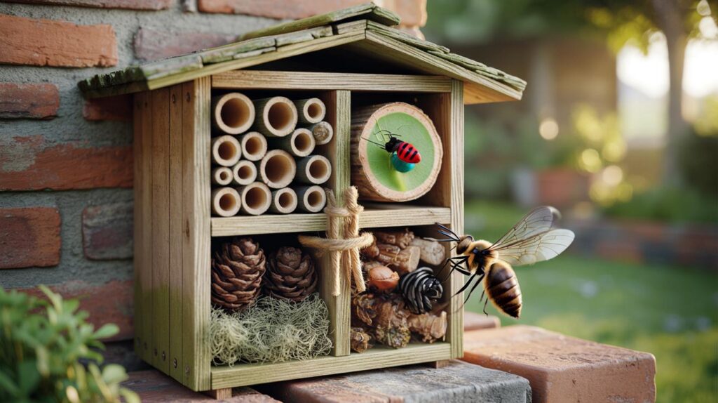 You can lift garden yields by 40% with a monastic insect hotel: are you using the right materials?
