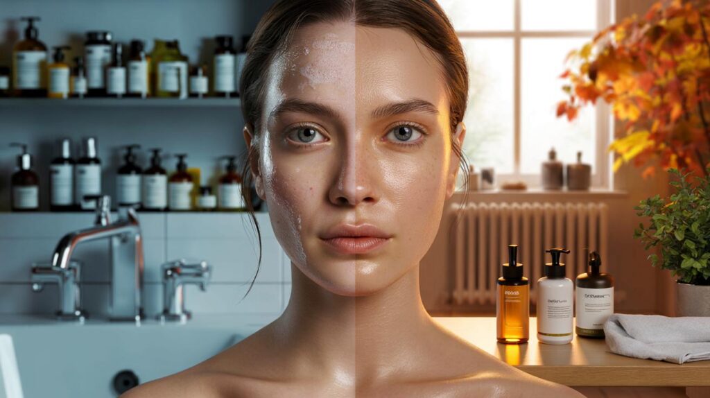 You clean your face twice a day? 14 days after stopping, 68% report brighter skin — what about you