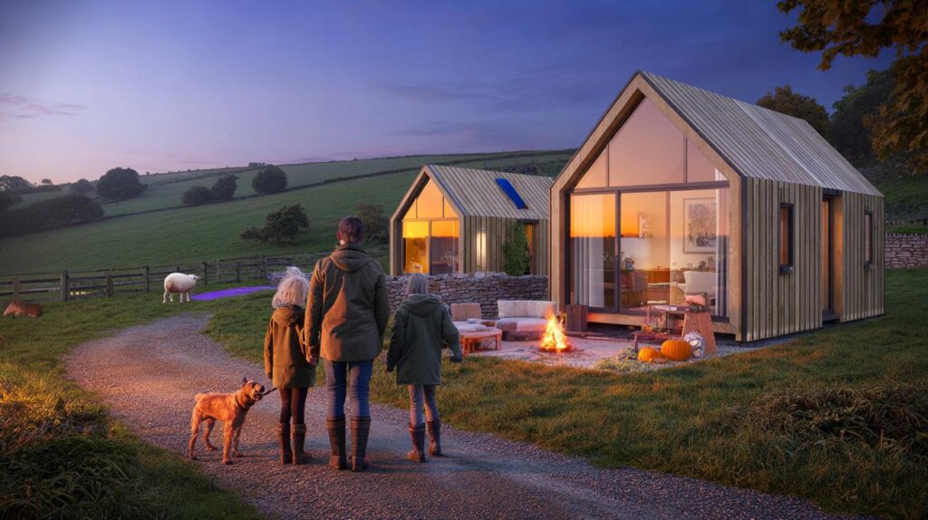 You could sleep where TV’s Adam Henson works: two new Cotswolds cabins from £195, 25% off now