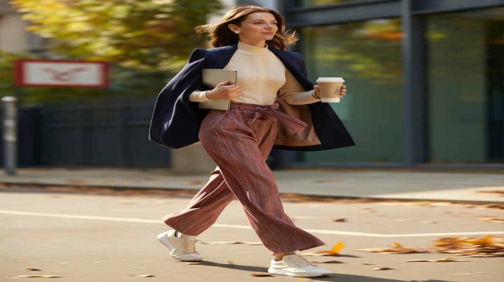 You gave up joggers, yes? Next’s £36 wide-leg trousers in autumn colours could rescue your 7 days