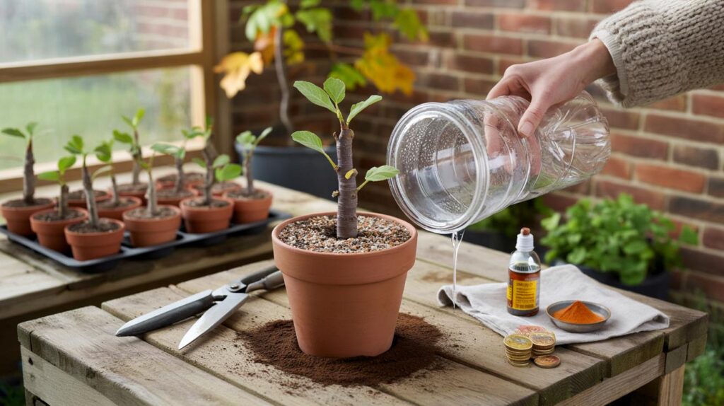 You in the garden, 10 days to a fig tree from one branch: can a 20 cm cutting save you £25?