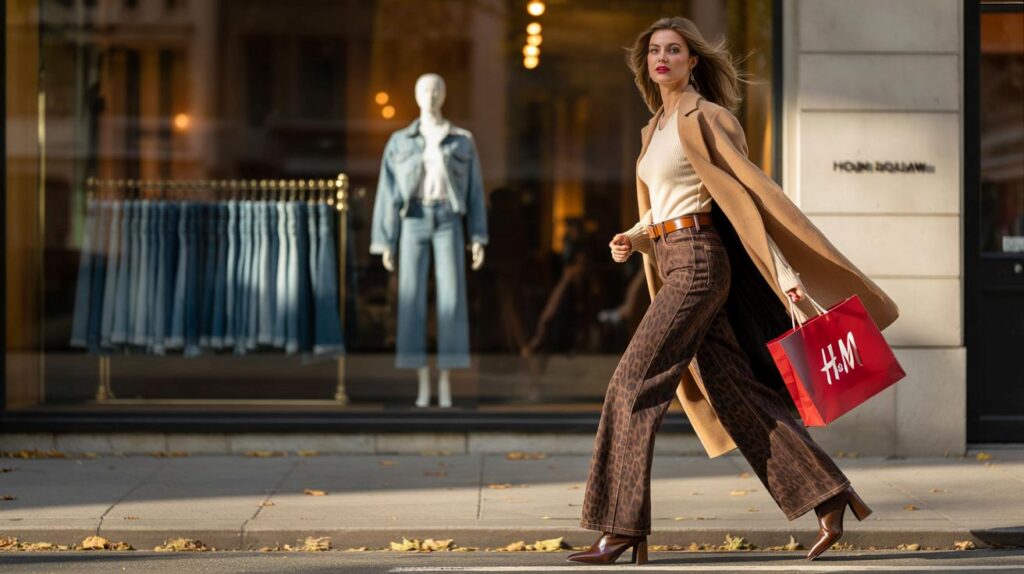 You paid £70 for plain denim, yet £27 H&M leopard jeans win hearts: will you switch after 10 wears?