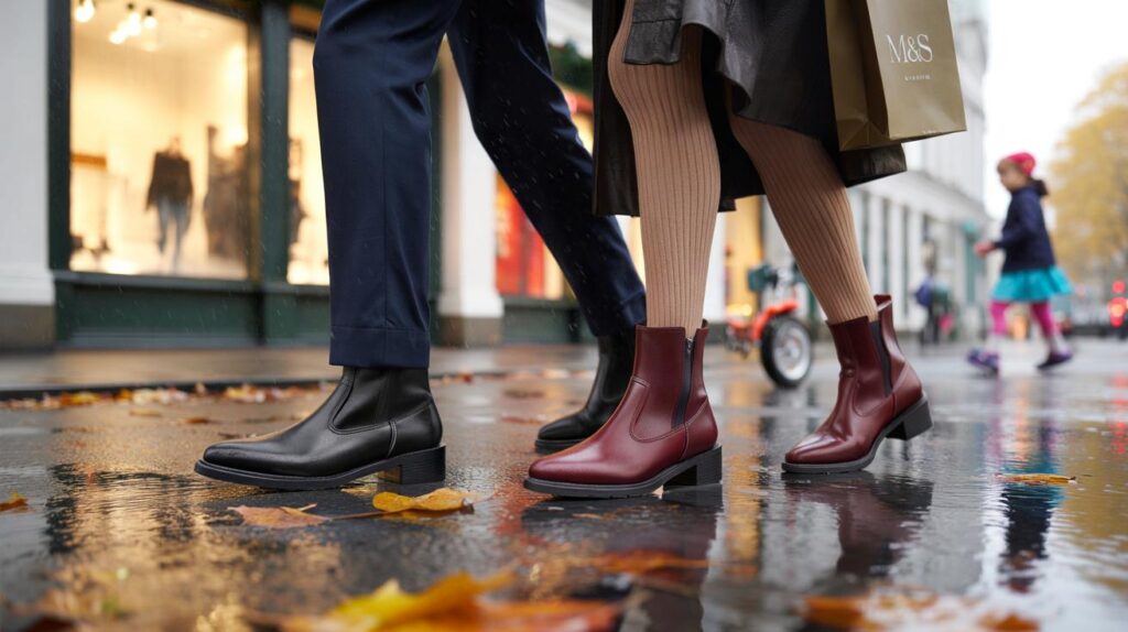 You paid £76 last autumn: will M&S leather ankle boots spare your feet on 8-hour days this year?
