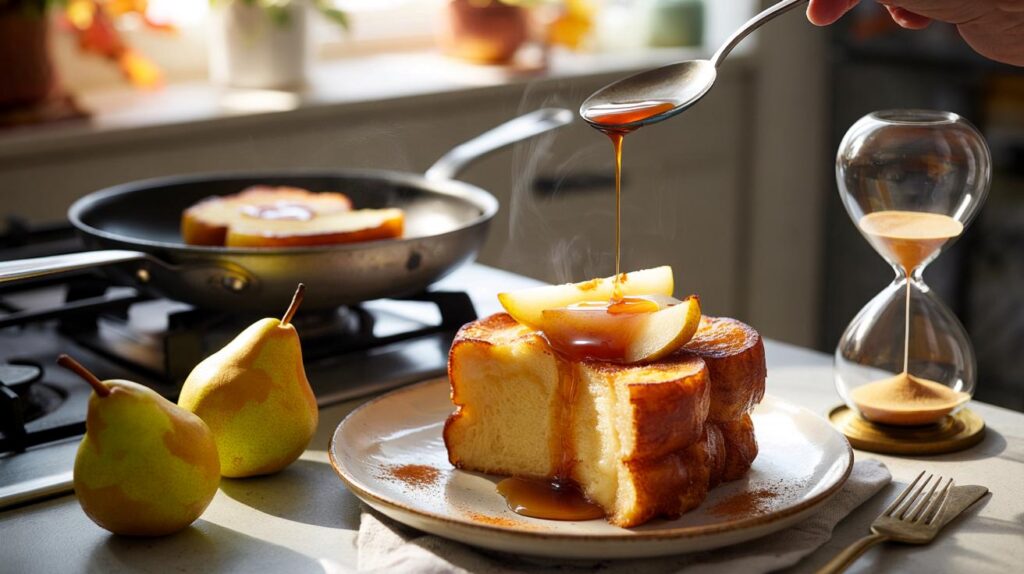 You spent 12 minutes on breakfast last week: could £2.40 and 2 pears give you a golden start?