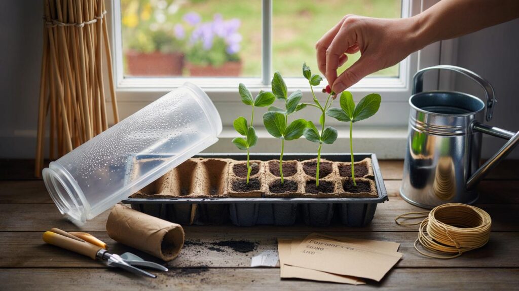 You want 120 days of colour by Easter? sow sweet peas now: 7 steps, 16–18 degrees, under £5