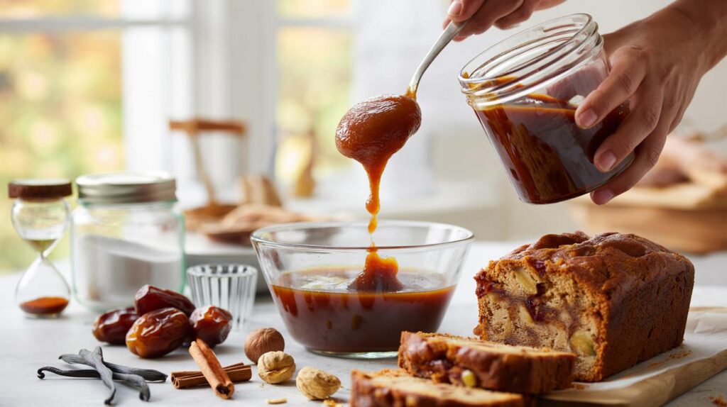 You want caramel flavour without sugar? this 5‑minute date purée swap cuts 120g sugar per cake