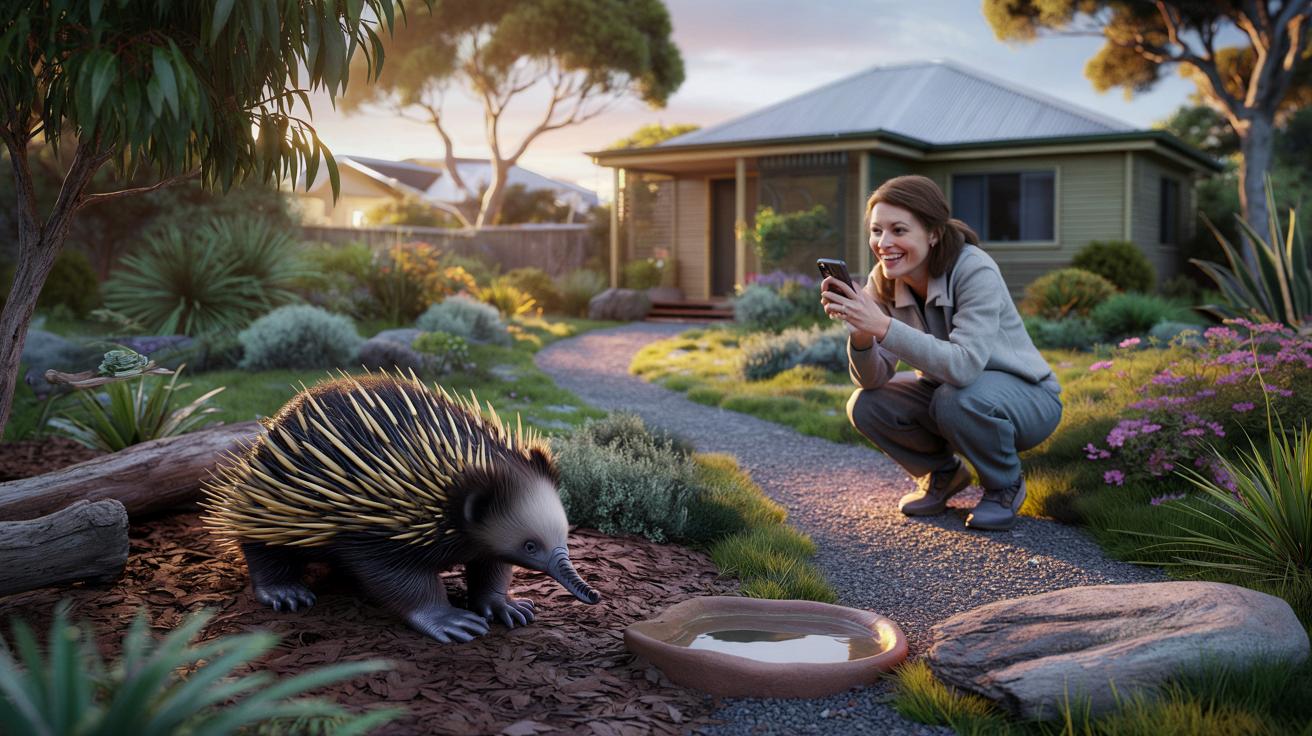 You won't believe who moved into this front garden 1 Aussie homeowner