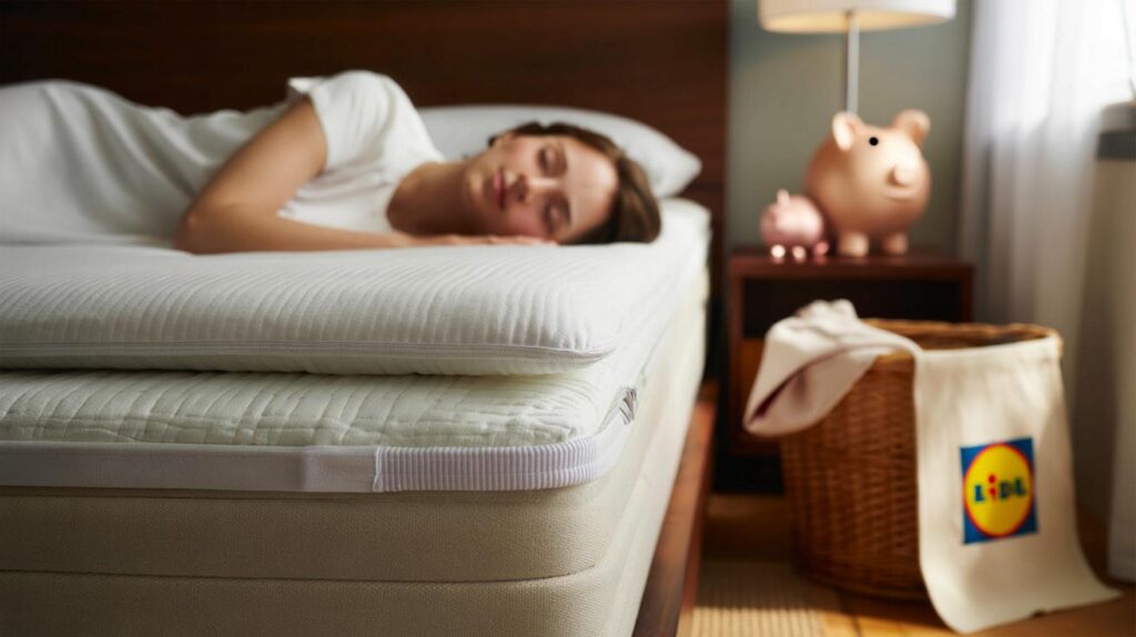 You, your back and £40: can a 5cm Lidl mattress topper give 8 hours’ sleep and save you £300?