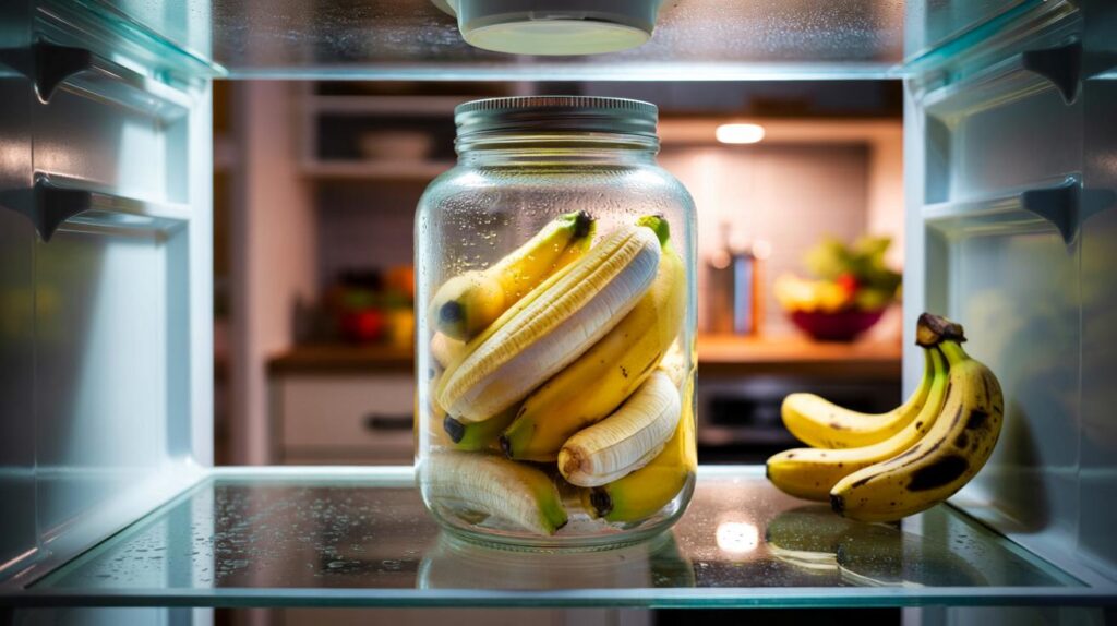 Your bananas could stay yellow for 26 days: the 50p glass jar in your fridge that saves waste