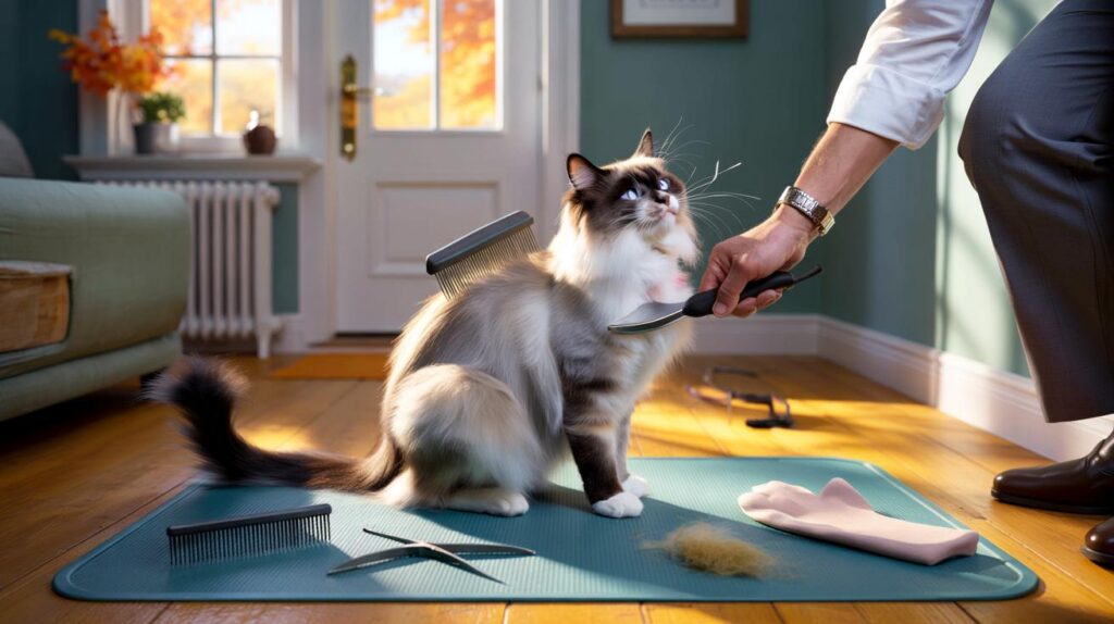 Your cat hates the brush? 64% of owners make these 5 mistakes and lose 12 minutes a day before work
