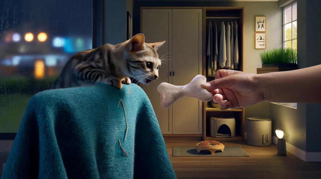 Your cat is chewing your clothes at night: 7 fixes you can try today to save £120 jumpers now