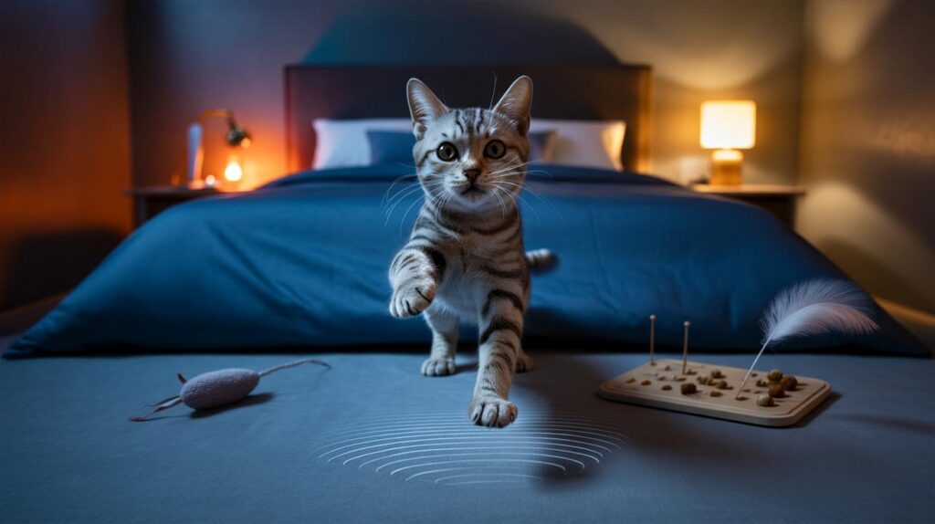 Your cat’s midnight foot attacks under the duvet: 3-minute fix or 2am pain, which will you choose?