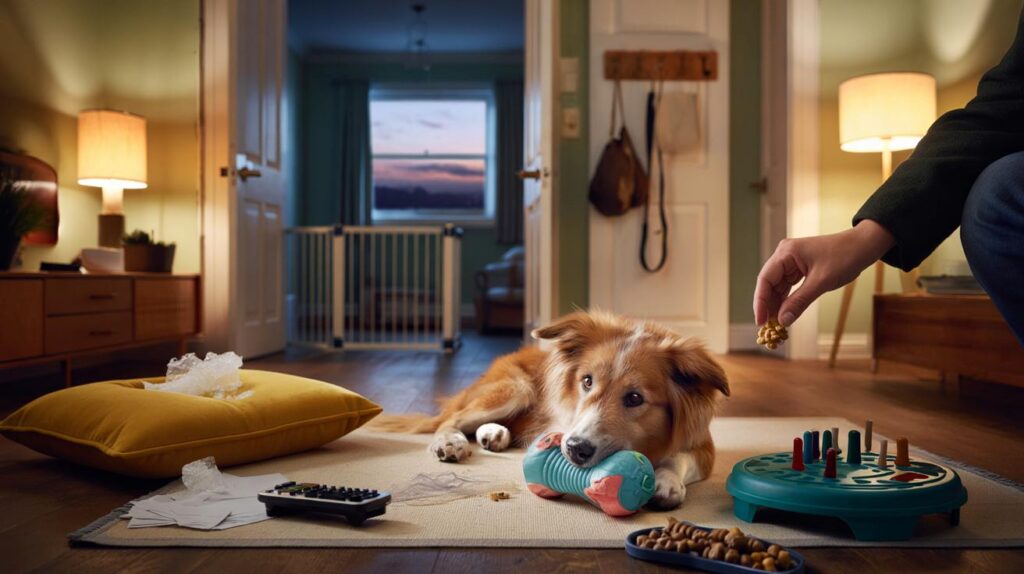 Your dog wrecks the house when you leave? 4 fixes to calm anxiety and save £300 on repairs