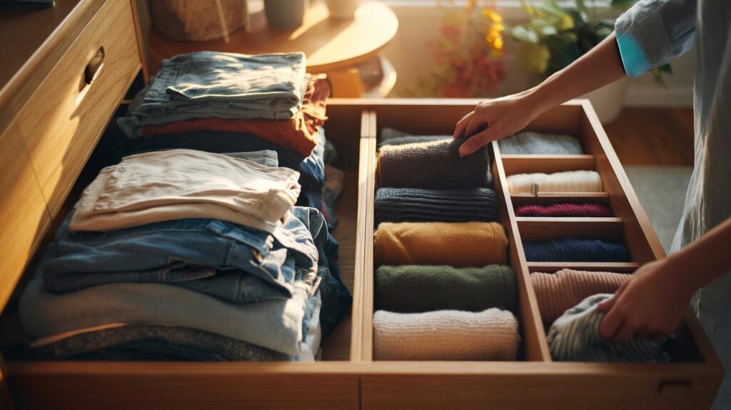 Your drawers are bursting, aren’t they: how a 40% space win and fewer creases could save mornings