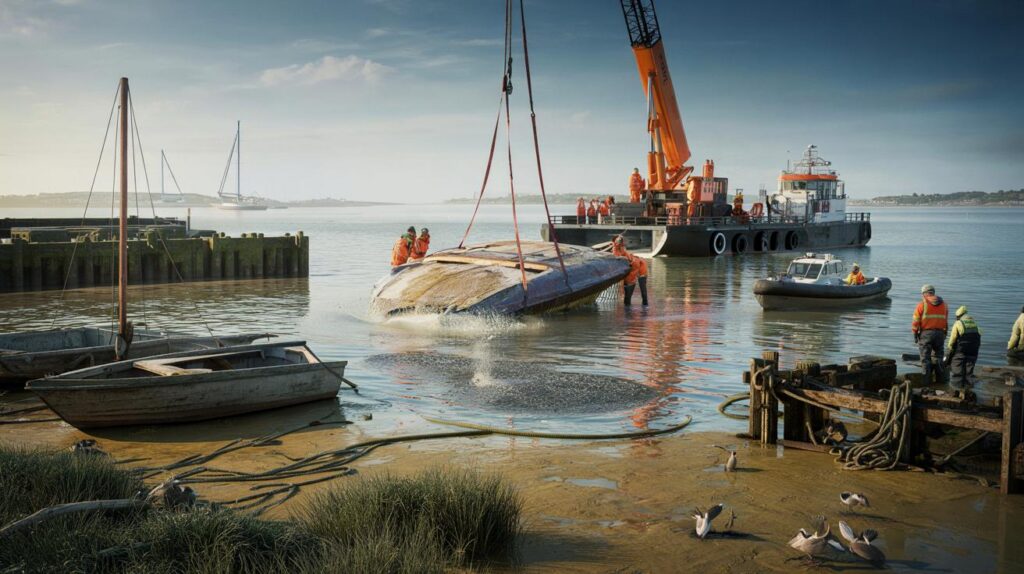 Your harbour at risk: how 120 ghost boats were lifted from Langstone, £60k spent and bills coming