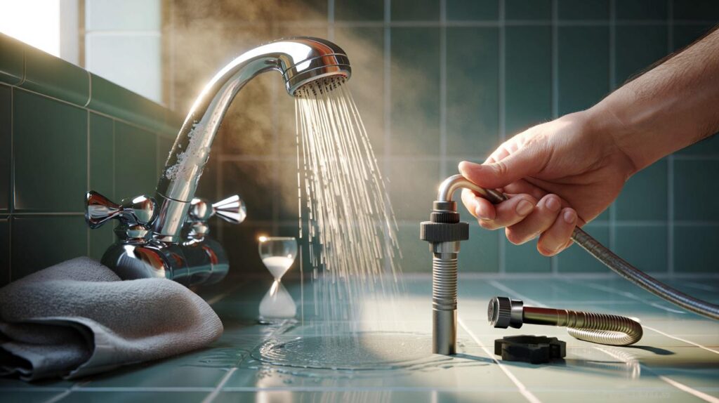 Your leaking shower hose in 15 minutes : can a £12 fix stop 50 litres wasted and save you £80?