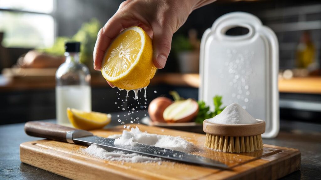 You’re cleaning boards wrong : 3 natural fixes with salt, lemon and vinegar—do they beat 99%?