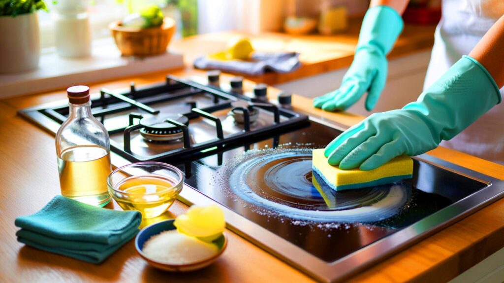 You’ve been scrubbing wrong: 2 cupboard staples make your hob shine in 10 minutes, no scratches