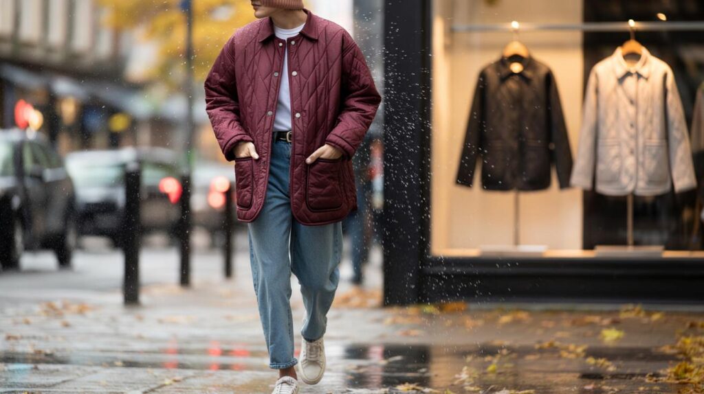 Zara’s £35.99 quilted jacket in burgundy: will 3 colours and water‑repellent fabric win you over?